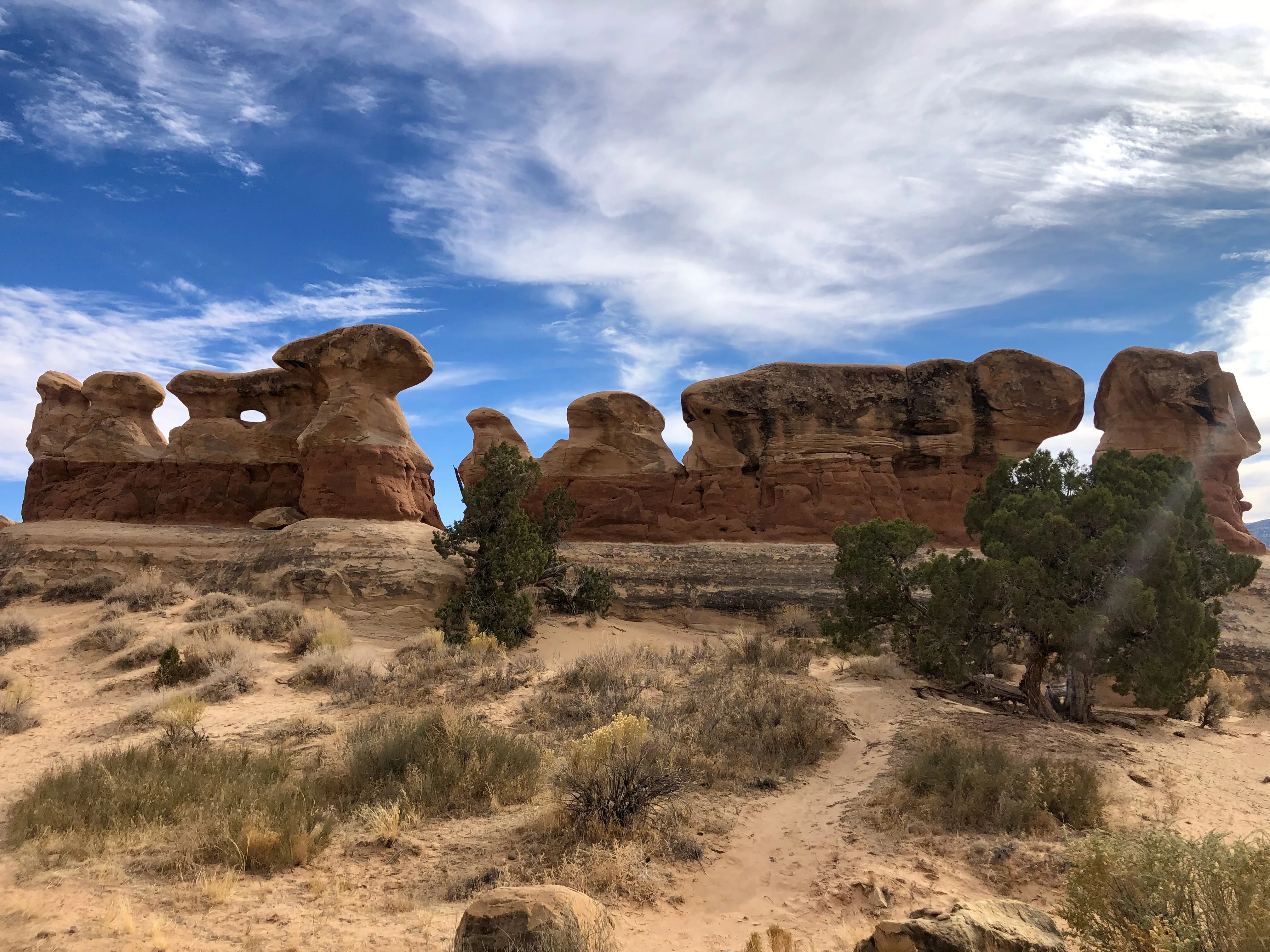 Original UTAZNM photograph of Devil's Garden rock formations that inspired Escalante Express™