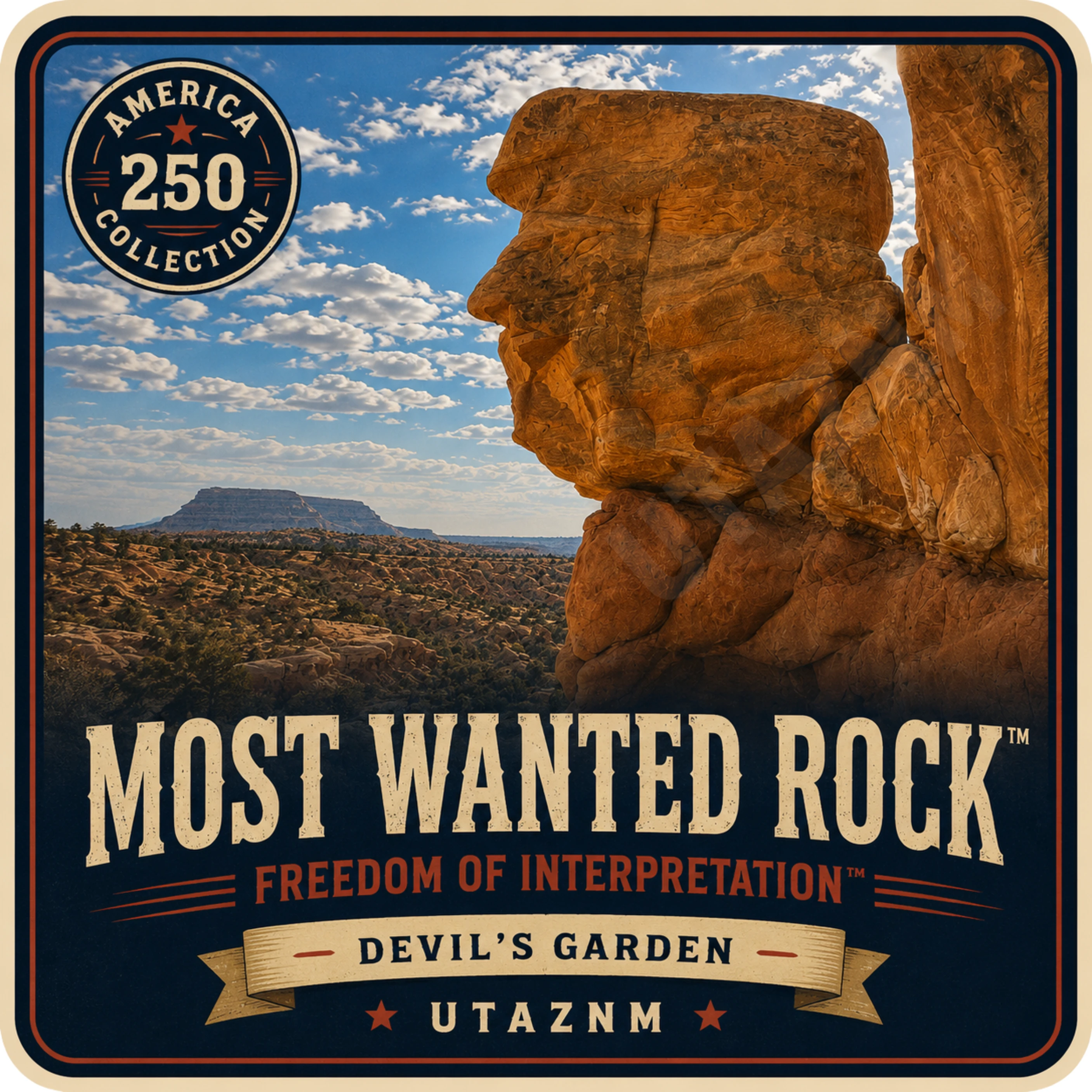 Most Wanted Rock™ sticker