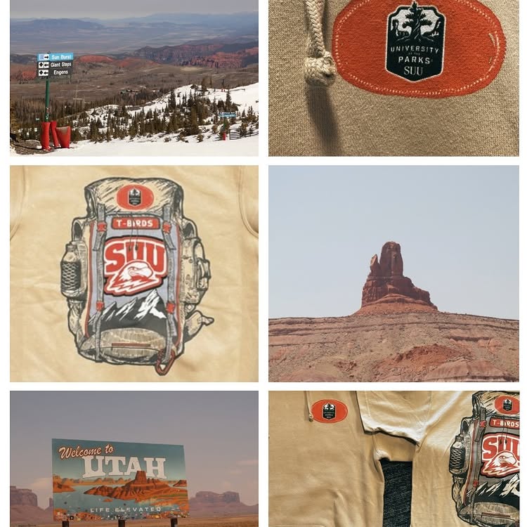 UTAZNM apparel inspired by southern Utah adventures